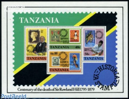 Tanzania 1980 London 1980 S/s, Mint NH, Stamps On Stamps - Stamps On Stamps