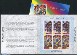 Moldova 2006 Europa, Integration Booklet, Mint NH, History - Europa (cept) - Stamp Booklets - Unclassified
