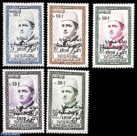 Morocco 1960 Spice Oil Victims 5v, Mint NH, Health - Food & Drink - Ernährung