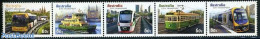 Australia 2012 City Traffic 5v [::::], Mint NH, Transport - Automobiles - Railways - Ships And Boats - Trams - Unused Stamps