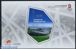 Macao 2008 Beijing Olympics S/s, Mint NH, Sport - Olympic Games - Art - Modern Architecture - Unused Stamps