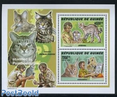 Guinea, Republic 2006 Scouting, Wildcats S/s, Mint NH, Nature - Sport - Cat Family - Cats - Scouting - Autres & Non Classés
