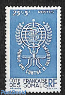 French Somalia 1962 Anti Malaria 1v, Mint NH, Health - Nature - Health - Insects - Autres & Non Classés