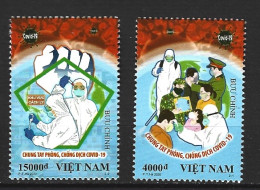 VIET NAM. Timbres De 2020. COVID. - Ziekte