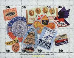 38115 MNH TONGA 1986 CENTENARIO DEL SELLO - Tonga (1970-...)