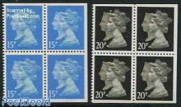 Great Britain 1990 Definitives 8v (all Different Imperforated Sides) 2x [+], Mint NH - Unused Stamps