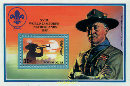 345507 MNH MONGOLIA 1992 17 JAMBOREE EN COREA DEL SUR. 18 JAMBOREE EN HOLANDA - Mongolei