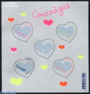 France 2016 Heart Courreges S/s, Mint NH - Nuevos