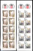 Monaco 1990 Views, 2 Booklets, Mint NH, Stamp Booklets - Ungebraucht