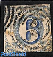 Germany, Thurn & Taxis 1862 6kr, , Used Stamps - Andere & Zonder Classificatie