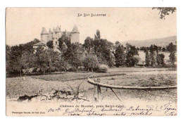 (46) 199, Saint St Jean Lespinasse, Baudel, Château De Montal, Dos Non Divisé, état !! - Other & Unclassified