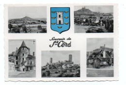 GF (46) 184, Saint St Céré, Vertuel, Souvenir De St Cere, Multi-vues - Saint-Céré