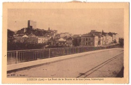 (46) 131, Luzech, Manié, Le Pont De La Douve Et La Tour, D'un Carnet, état ! - Luzech