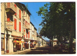 GF (46) 116, Puybrun, Apa-Poux PU 1003, La Place Et Le Rue Nationale, Hotel Des Touristes, état ! - Sonstige & Ohne Zuordnung