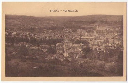 (46) 015, Figeac, Vue Générale, état ! - Figeac