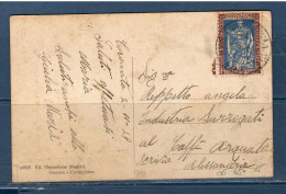 Italia / Regno 1928 Cartolina Da CARONATA ( Genova) Per Alessandria - Poststempel