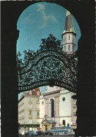 VIENNA, ARCHITECTURE, GATE, BUS, CARS, AUSTRIA, POSTCARD - Otros & Sin Clasificación