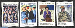 Australia 2020 ANZAC Day 4v, Mint NH, History - Militarism - World War II - Art - Paintings - Unused Stamps