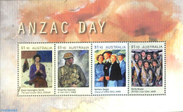 Australia 2020 ANZAC Day S/s, Mint NH, History - Militarism - World War II - Art - Paintings - Ongebruikt