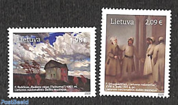 Lithuania 2020 Art Collections 2v, Mint NH, Art - Paintings - Lithuania