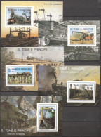 S. Tomè 1989, Trains, 4BF - Trains
