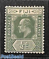 Fiji 1904 1/2d, WM Mult. Crown-CA, Stamp Out Of Set, Unused (hinged) - Autres & Non Classés