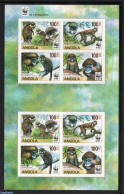 Angola 2011 WWF, Macaco 8v M/s Imperforated, Mint NH, Nature - Animals (others & Mixed) - Monkeys - World Wildlife Fun.. - Angola