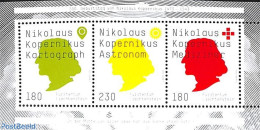 Liechtenstein 2023 Copernicus S/s, Mint NH, Science - Astronomy - Neufs