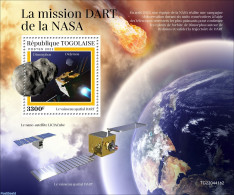 Togo 2022 DART Mission, Mint NH, Science - Transport - Telecommunication - Space Exploration - Telecom