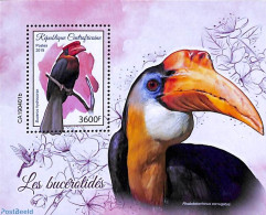 Central Africa 2019 Birds S/s, Mint NH, Nature - Birds - Centraal-Afrikaanse Republiek