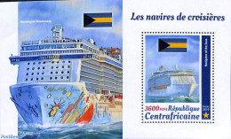 Central Africa 2019 Cruise Ships S/s, Mint NH, Transport - Ships And Boats - Ships