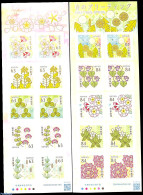 Japan 2024 Spring Flowers 2 M/s S-a, Mint NH, Nature - Flowers & Plants - Nuovi