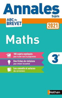 Annales ABC Du Brevet 2021 - Maths 3e - Sujets Non Corrigés + Fiches De Révisions - Otros & Sin Clasificación