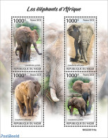 Niger 2023 Elephants, Mint NH, Nature - Elephants - Niger (1960-...)