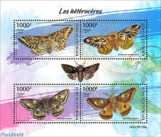 Niger 2023 Moths, Mint NH, Nature - Insects - Niger (1960-...)