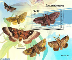 Niger 2023 Moths, Mint NH, Nature - Insects - Niger (1960-...)