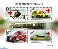 Niger 2023 Special Transport , Mint NH, Transport - Automobiles - Fire Fighters & Prevention - Helicopters - Ships And.. - Cars