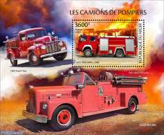 Niger 2023 Fire Engines, Mint NH, Transport - Automobiles - Fire Fighters & Prevention - Voitures