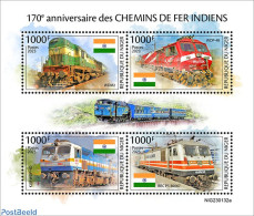 Niger 2023 Indian Trains, Mint NH, Transport - Railways - Trains
