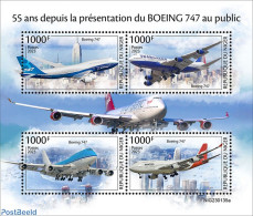Niger 2023 Boeing 747, Mint NH, Transport - Aircraft & Aviation - Vliegtuigen