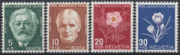 Schweiz, MiNr. 465-468, Postfrisch - Unused Stamps