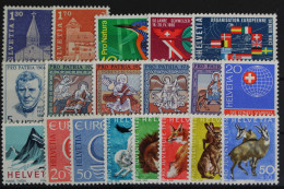 Schweiz, MiNr. 831-849, Jahrgang 1966, Postfrisch - Sonstige & Ohne Zuordnung