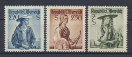 Österreich, MiNr. 978-980, Postfrisch - Ongebruikt