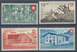 Schweiz, MiNr. 471-474, Postfrisch - Nuevos