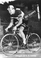 PHOTO CYCLISME REENFORCE GRAND QUALITÉ ( NO CARTE ), FRANS LOVEREN TEAM FAEMA 1960 - Cyclisme
