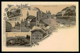 LAIBACH - GRUSS - Gruss Aus Laibach. ( Ed. Carl Otto Hayd, Kunstverlag Arstall Nº 253) Carte Postale - Slovenië