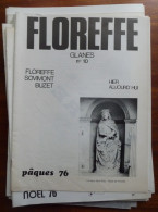Revue Floreffe Glanes N°10 Pâques 1976 - Bélgica
