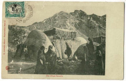 Un Village Somalis (animation) Circulé 1909 - Dschibuti