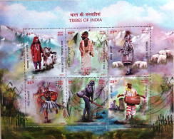 INDIA 2023 TRIBES OF INDIA WITHDRAWN RARE MINIATURE SHEET MS MNH VERY LIMITED KNOWN MNH - Ongebruikt
