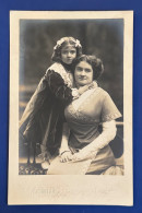 827 SPAIN ESPAÑA MOTHER AND DAUGHTER PHOTO POSTCARD RARE POSTCARD - Gruppen Von Kindern Und Familien